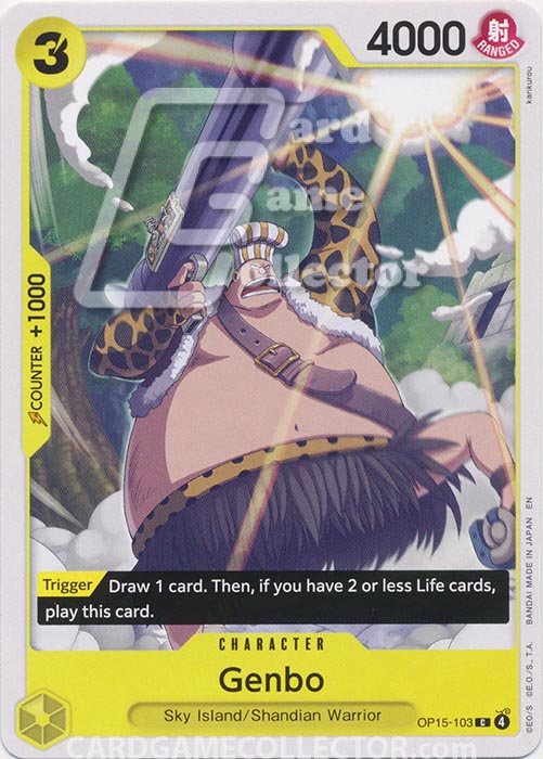 One Piece TCG (2022): Genbo
