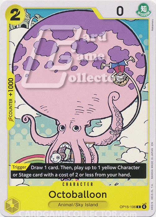 One Piece TCG (2022): Octoballoon