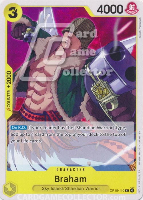 One Piece TCG (2022): Braham