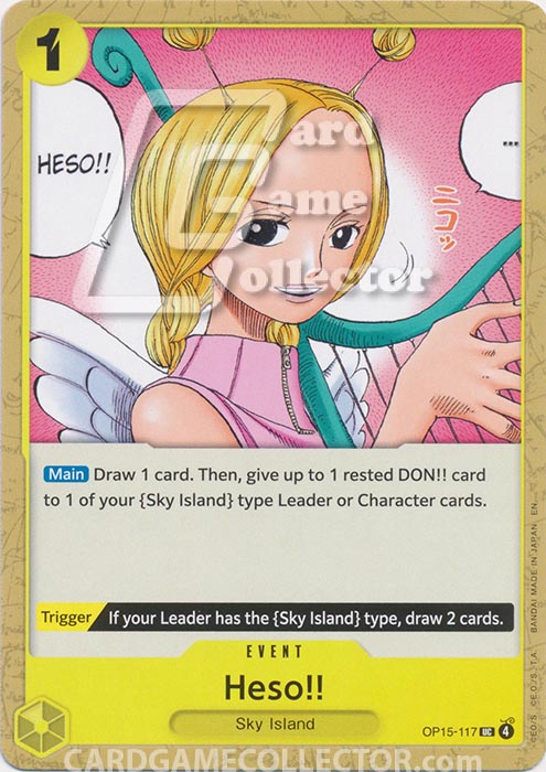 One Piece TCG (2022): Heso!!