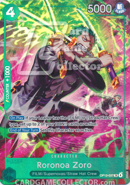 One Piece TCG (2022): Roronoa Zoro