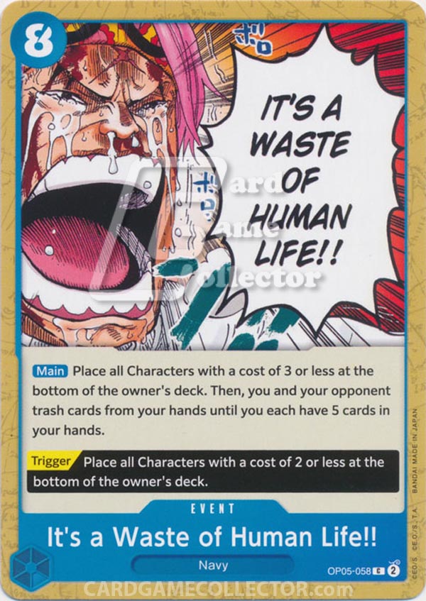 One Piece TCG (2022): It's a Waste of Human Life!!