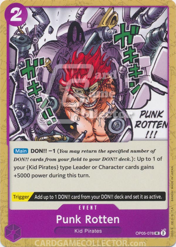 One Piece TCG (2022): Punk Rotten