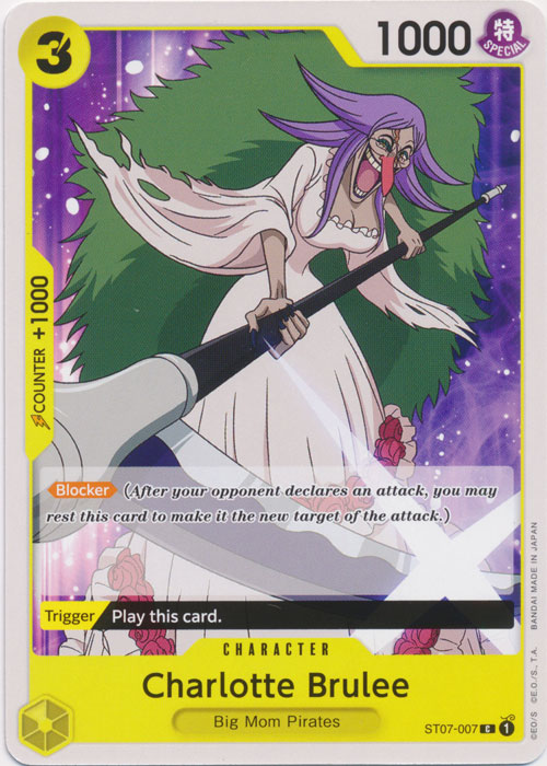 One Piece TCG (2022): Charlotte Brulee