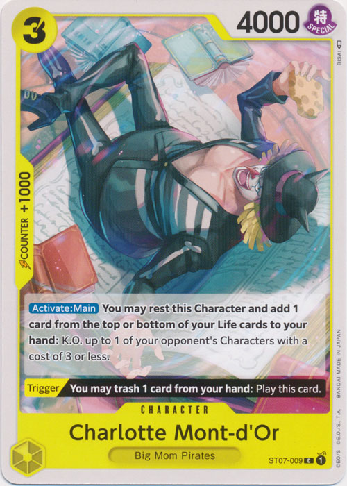 One Piece TCG (2022): Charlotte Mont-d'Or