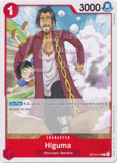 One Piece TCG (2022): Higuma