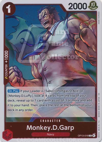 One Piece TCG (2022): Monkey.D.Garp