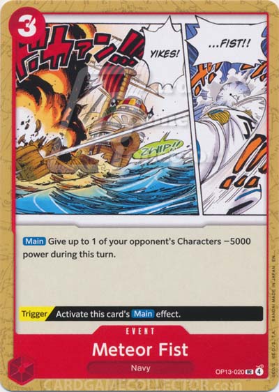 One Piece TCG (2022): Meteor Fist