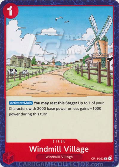 One Piece TCG (2022): Windmill Village