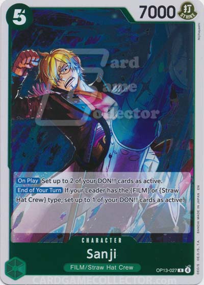 One Piece TCG (2022): Sanji