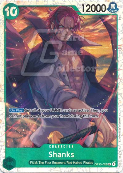 One Piece TCG (2022): Shanks