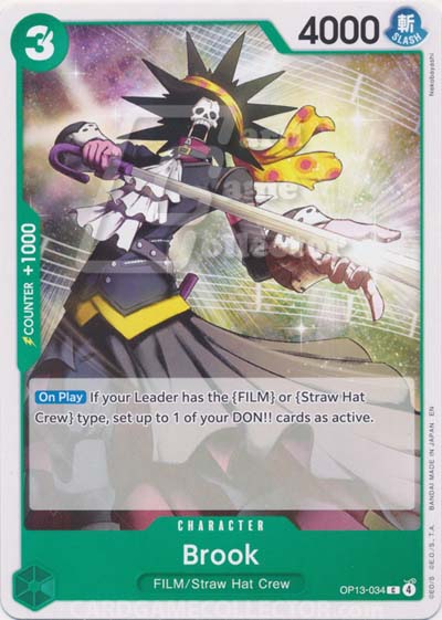 One Piece TCG (2022): Brook