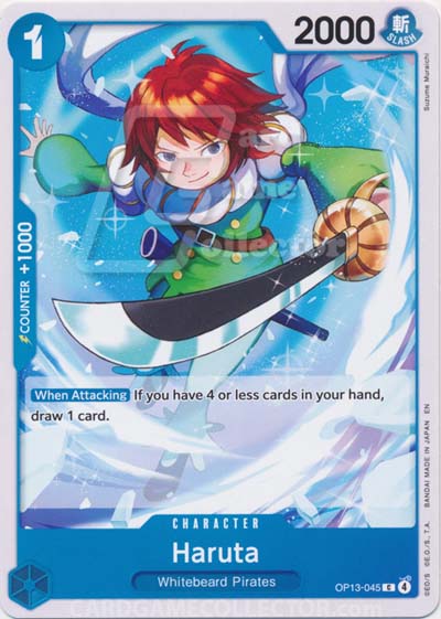 One Piece TCG (2022): Haruta