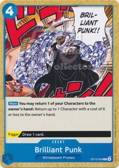One Piece TCG (2022): Brilliant Punk