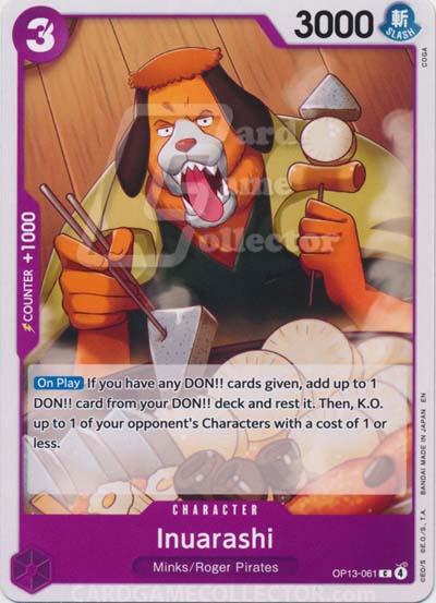 One Piece TCG (2022): Inuarashi