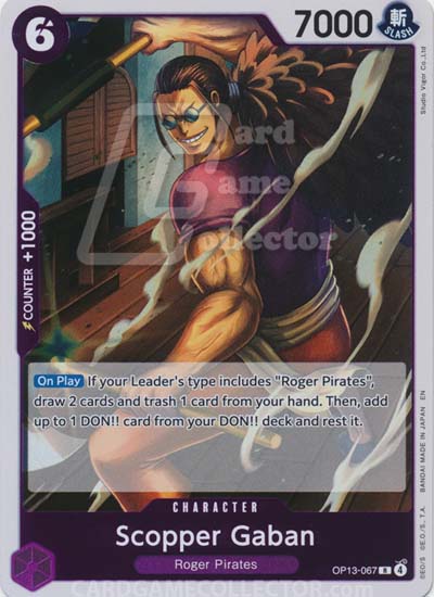 One Piece TCG (2022): Scopper Gaban