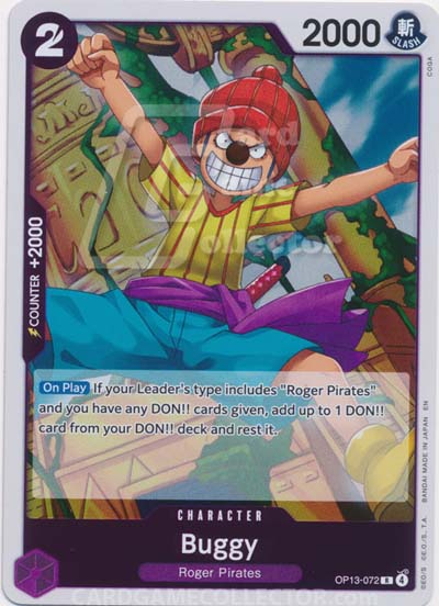 One Piece TCG (2022): Buggy