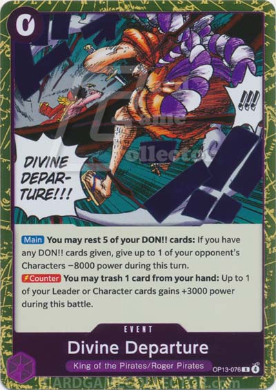 One Piece TCG (2022): Divine Departure
