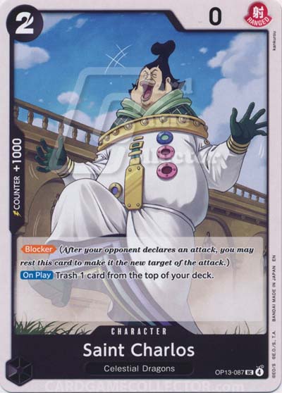 One Piece TCG (2022): Saint Charlos