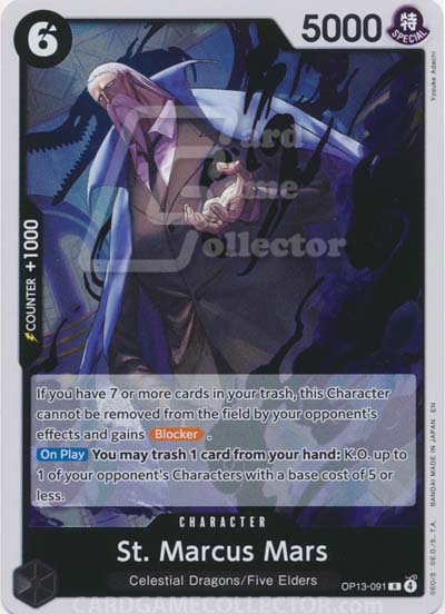 One Piece TCG (2022): St. Marcus Mars