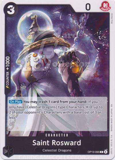 One Piece TCG (2022): Saint Rosward