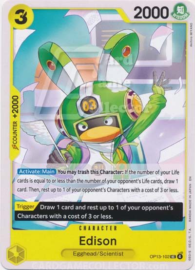 One Piece TCG (2022): Edison