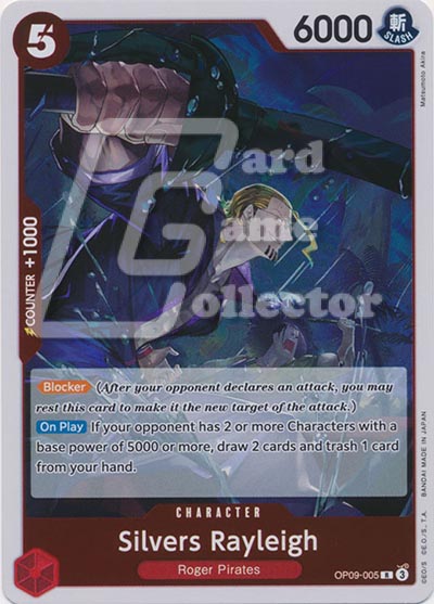 One Piece TCG (2022): Silvers Rayleigh