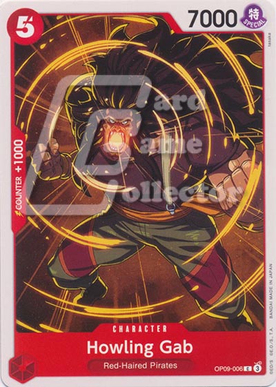 One Piece TCG (2022): Howling Gab