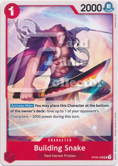 One Piece TCG (2022): Building Snake