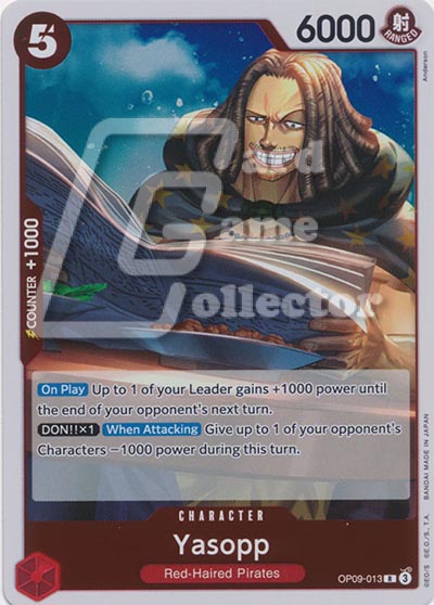 One Piece TCG (2022): Yasopp