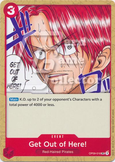 One Piece TCG (2022): Get Out of Here!