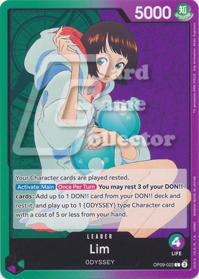 One Piece TCG (2022): Lim