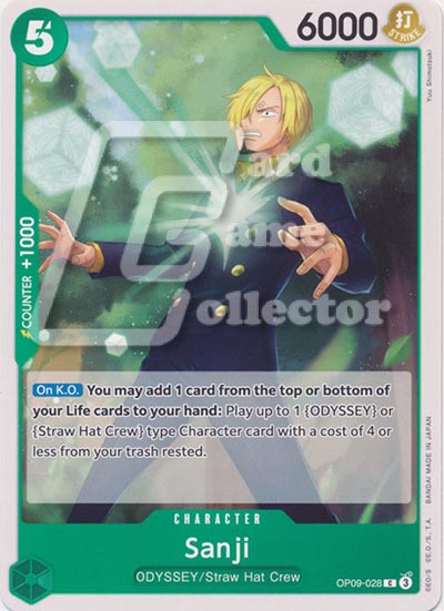 One Piece TCG (2022): Sanji