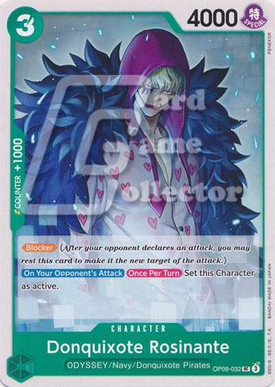 One Piece TCG (2022): Donquixote Rosinante