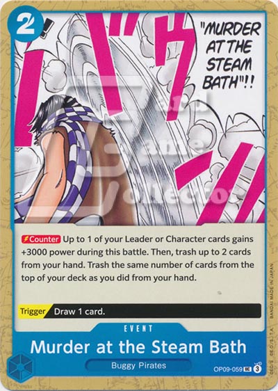 One Piece TCG (2022): Murder at the Steam Bath