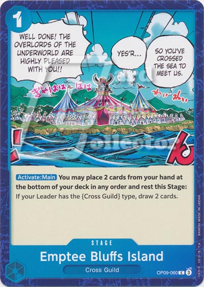 One Piece TCG (2022): Emptee Bluffs Island