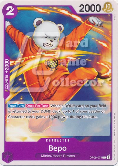 One Piece TCG (2022): Bepo