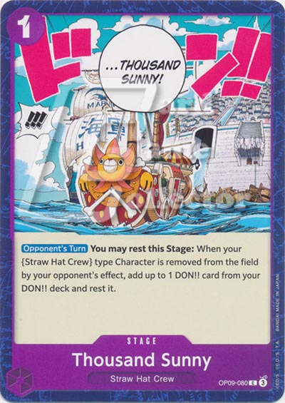 One Piece TCG (2022): Thousand Sunny