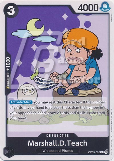 One Piece TCG (2022): Marshall D Teach