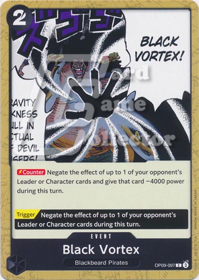 One Piece TCG (2022): Black Vortex