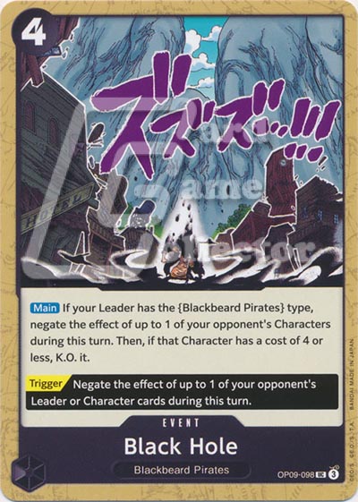 One Piece TCG (2022): Black Hole