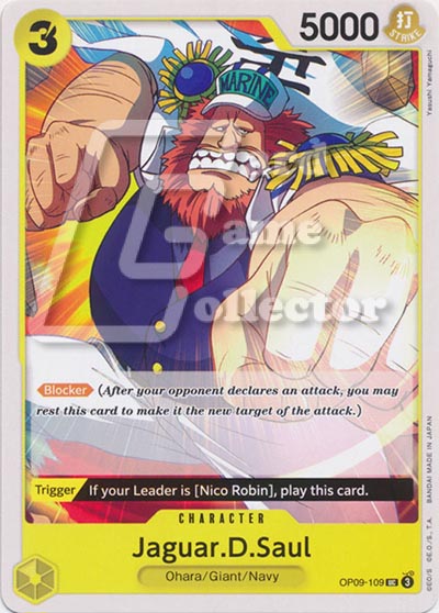 One Piece TCG (2022): Jaguar D Saul