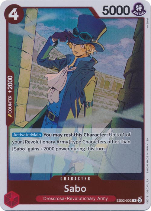 One Piece TCG (2022): Sabo