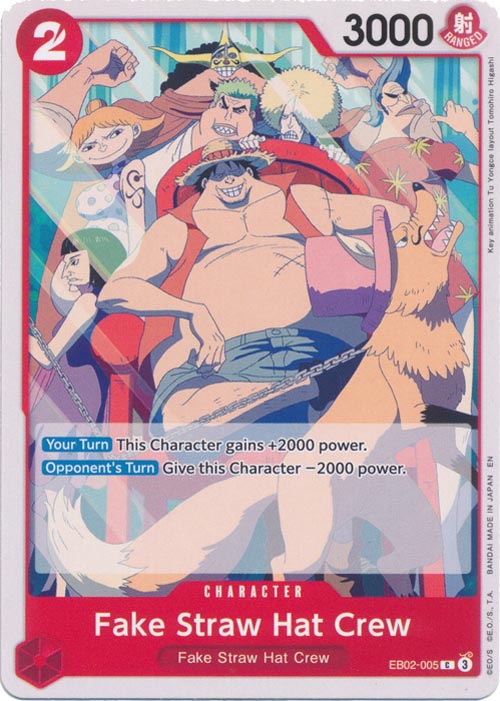 One Piece TCG (2022): Fake Straw Hat Crew
