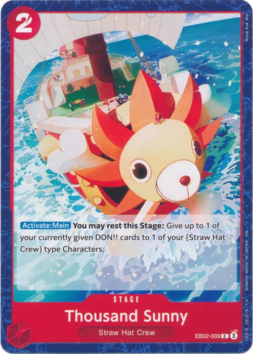 One Piece TCG (2022): Thousand Sunny
