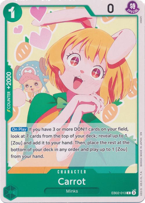 One Piece TCG (2022): Carrot