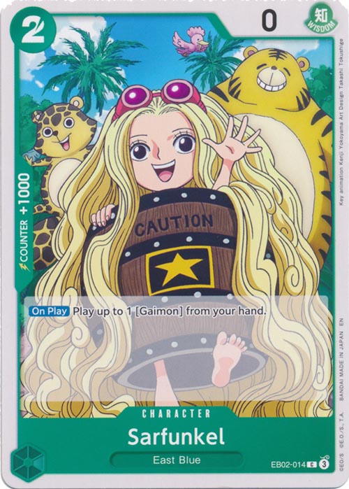 One Piece TCG (2022): Sarfunkel