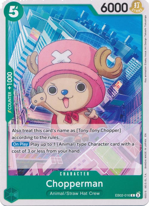 One Piece TCG (2022): Chopperman