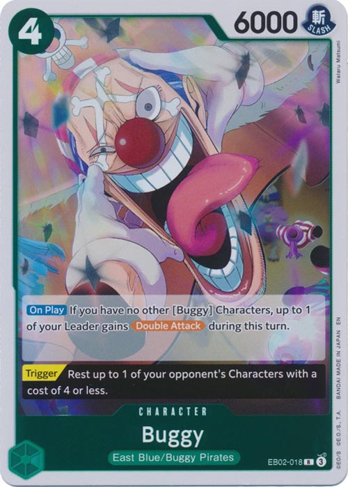 One Piece TCG (2022): Buggy
