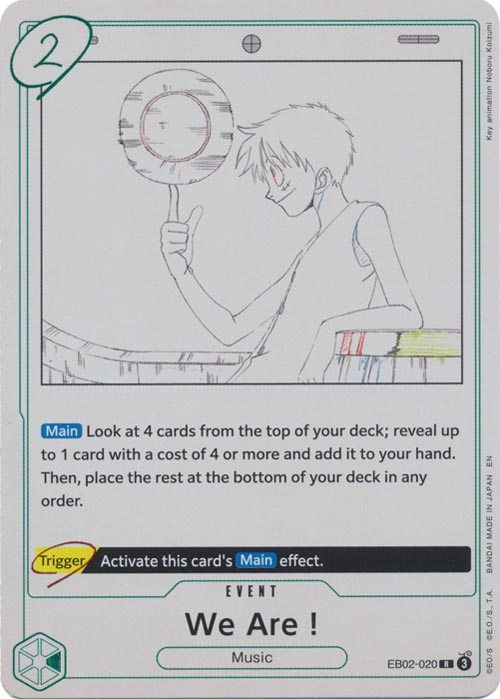 One Piece TCG (2022): We Are!